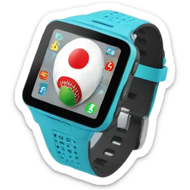 sport smart watch sticker