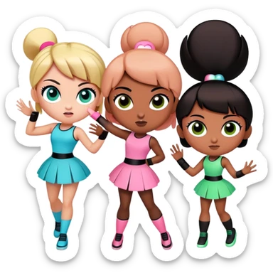Powerpuff girls sticker