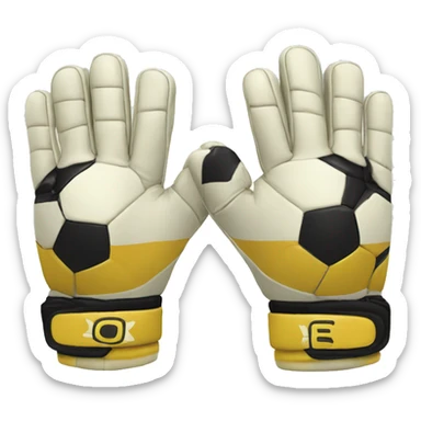 Soccer gloves  sticker