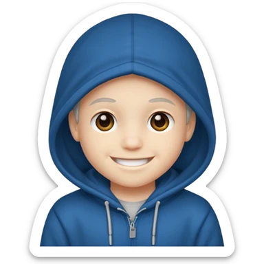 Animal Hoodie Kid sticker