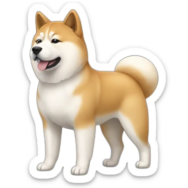 Akita Inu sticker