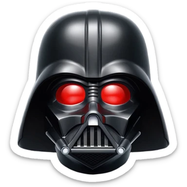 darth vader icon sticker