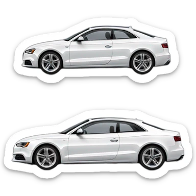 Audi A5 sticker