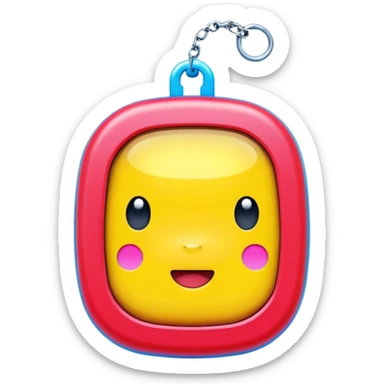 Tamagotchi from the Turning Red movie sticker