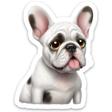 Bouledogue français merle  sticker