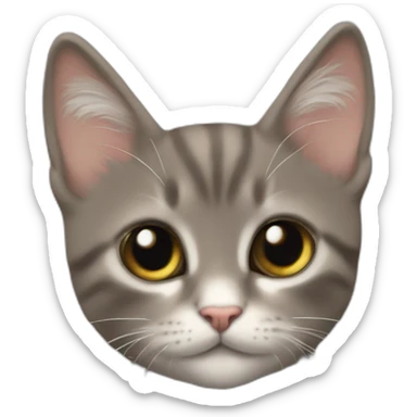 Chaton vairon sticker