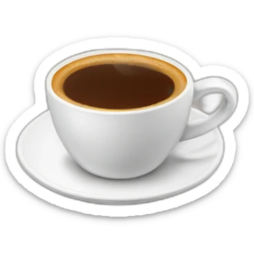 coffe ristretto sticker