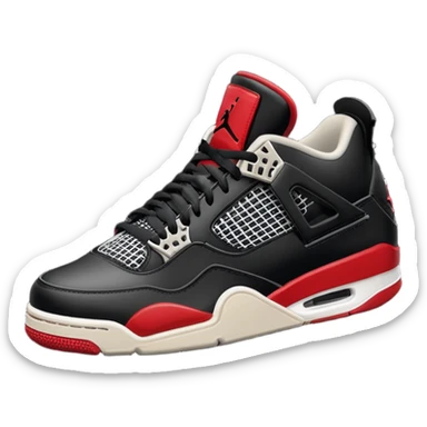 Jordan 4 sticker