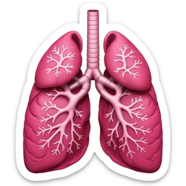 lungs sticker