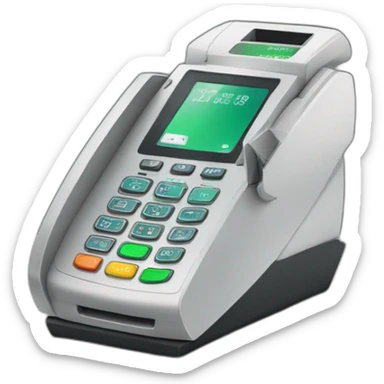 payment terminal sticker