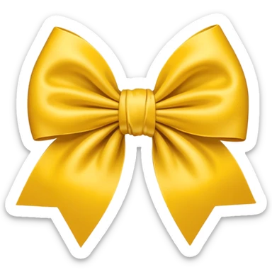 🎀+red=yellow sticker