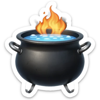 Cauldron sticker