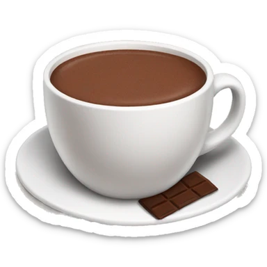 Hot chocolate  sticker