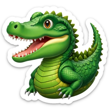 Bombardiro crocodilo  sticker
