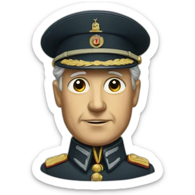 world war 2 german head of state sticker