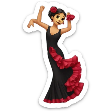 Flamenco sticker