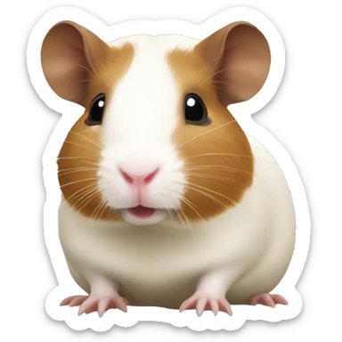 Guineapig head agouti sticker