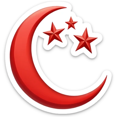 Doğu Türkistan bayrağı sticker