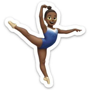 rhytmic gymnastics sticker