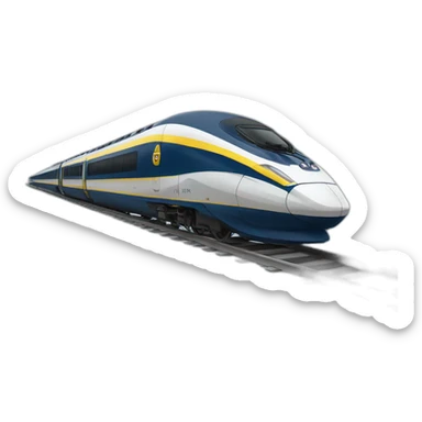 Eurostar train sticker