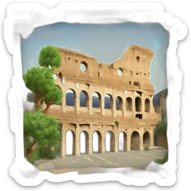 The famous Italian sign sticker