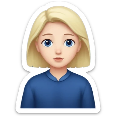 person watching night sky sticker