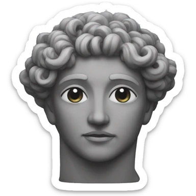 Mnemosyne the god of memory sticker