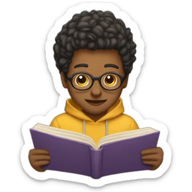 Person who reads always sticker