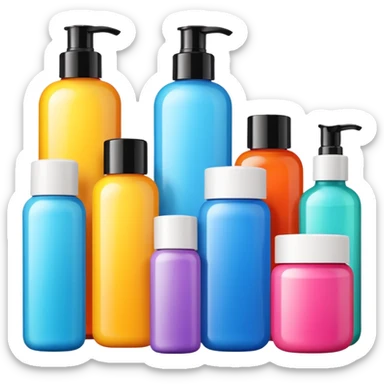 skin care products emoji sticker