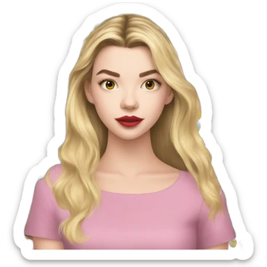 Anya Taylor Joy sticker
