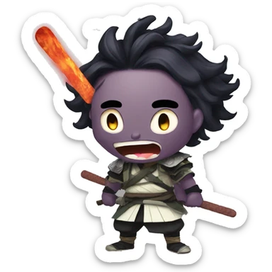 Shinobu grom demon slayer  sticker