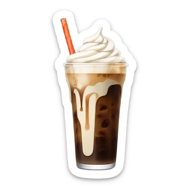 Iced coffee  sticker