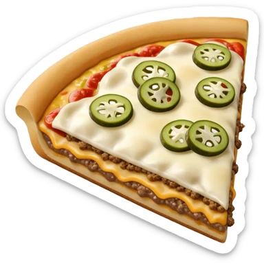 big mac pizza sticker