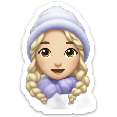 snow🦌👸🏻 sticker