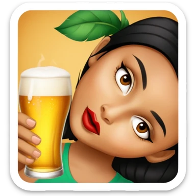 Cerveza Drinker sticker