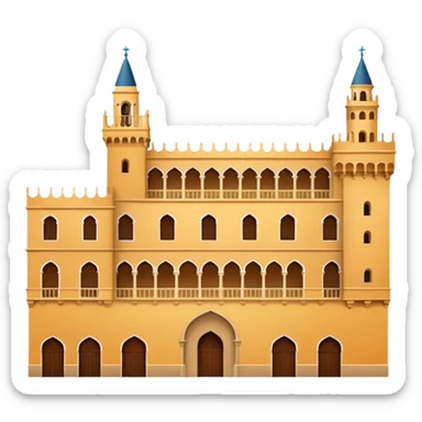 Real Alcázar Palace of Seville sticker