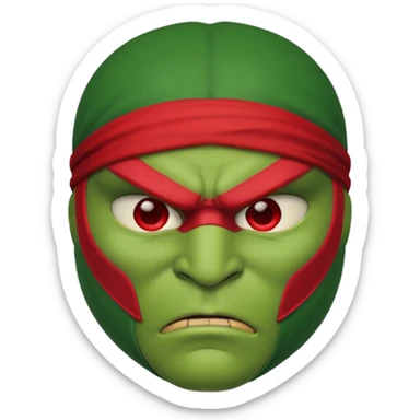 Ninja turtle Raphael sticker