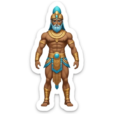 fullbody annunaki sticker