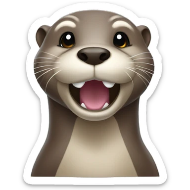 Otter  sticker