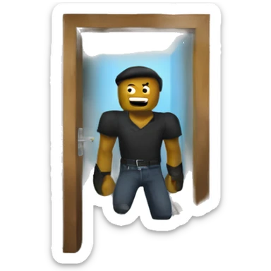 Roblox doors rush sticker