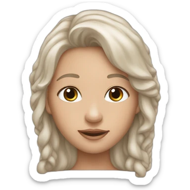 un délinquant déguisé en ange sticker