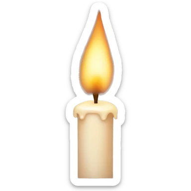 Candle sticker