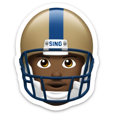 Lions player Dan skipper   sticker