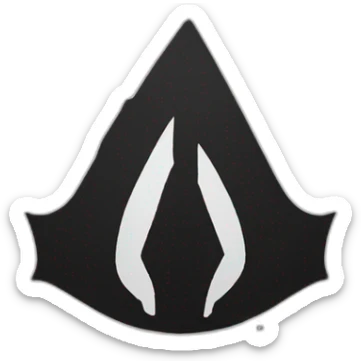 assassin’s creed logo sticker