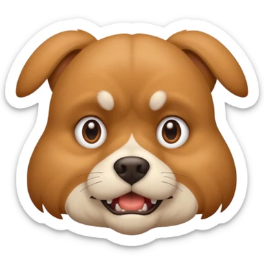 він повинен виглядати наче скажений, очі і зуби в різні сторони, шерсть сторчить, наче він весь день бігав у справах і втомився sticker