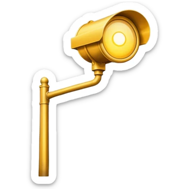 highway streetlight, US sticker