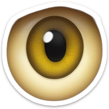 Zuckendes Auge sticker