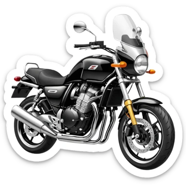 Honda cb1300 super four iPhone style emoji sticker