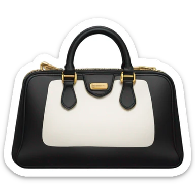 Black Prada bag sticker