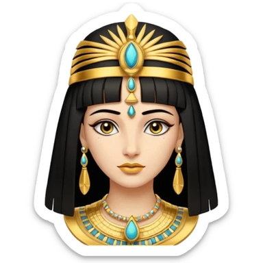 Cleopatra sticker